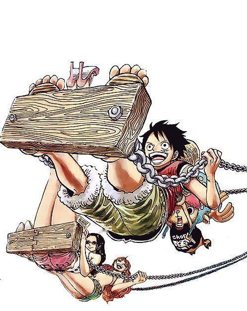 海贼王海贼王比赛谁的秋千荡得最高！