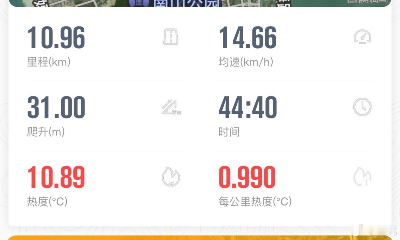骑行10.96公里
