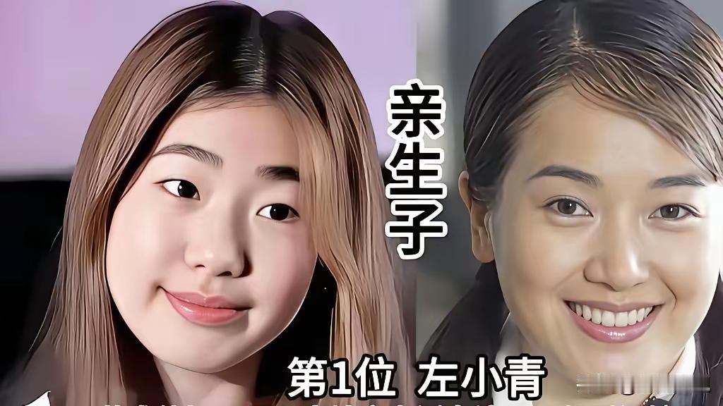 说明星的子女长得像他们就会特别的好看呐遗传这东西可真的是玄学啊，有的特别会遗传