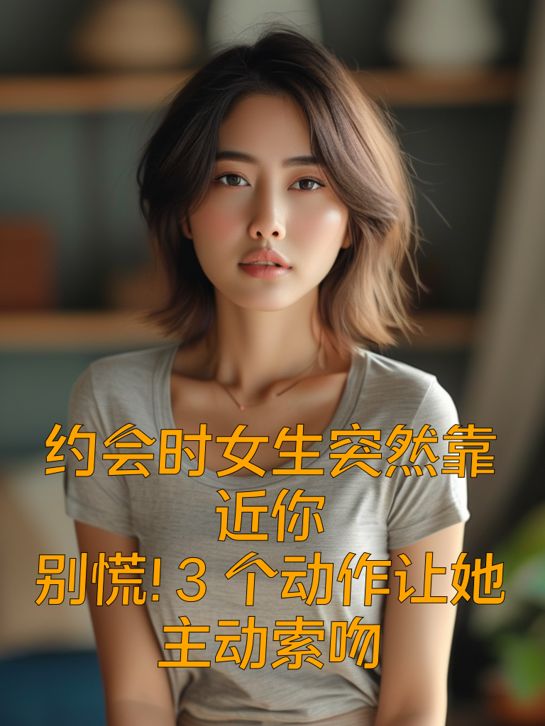 约会时女生突然靠近你？别慌！3个动作让她主动索吻