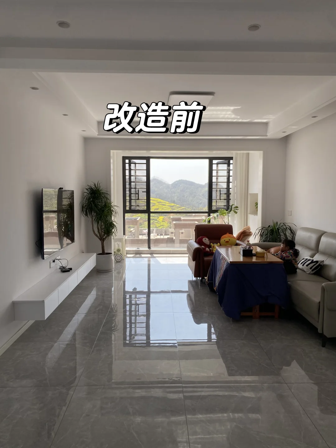 第一次这么直观的感受到木地板的重要性...