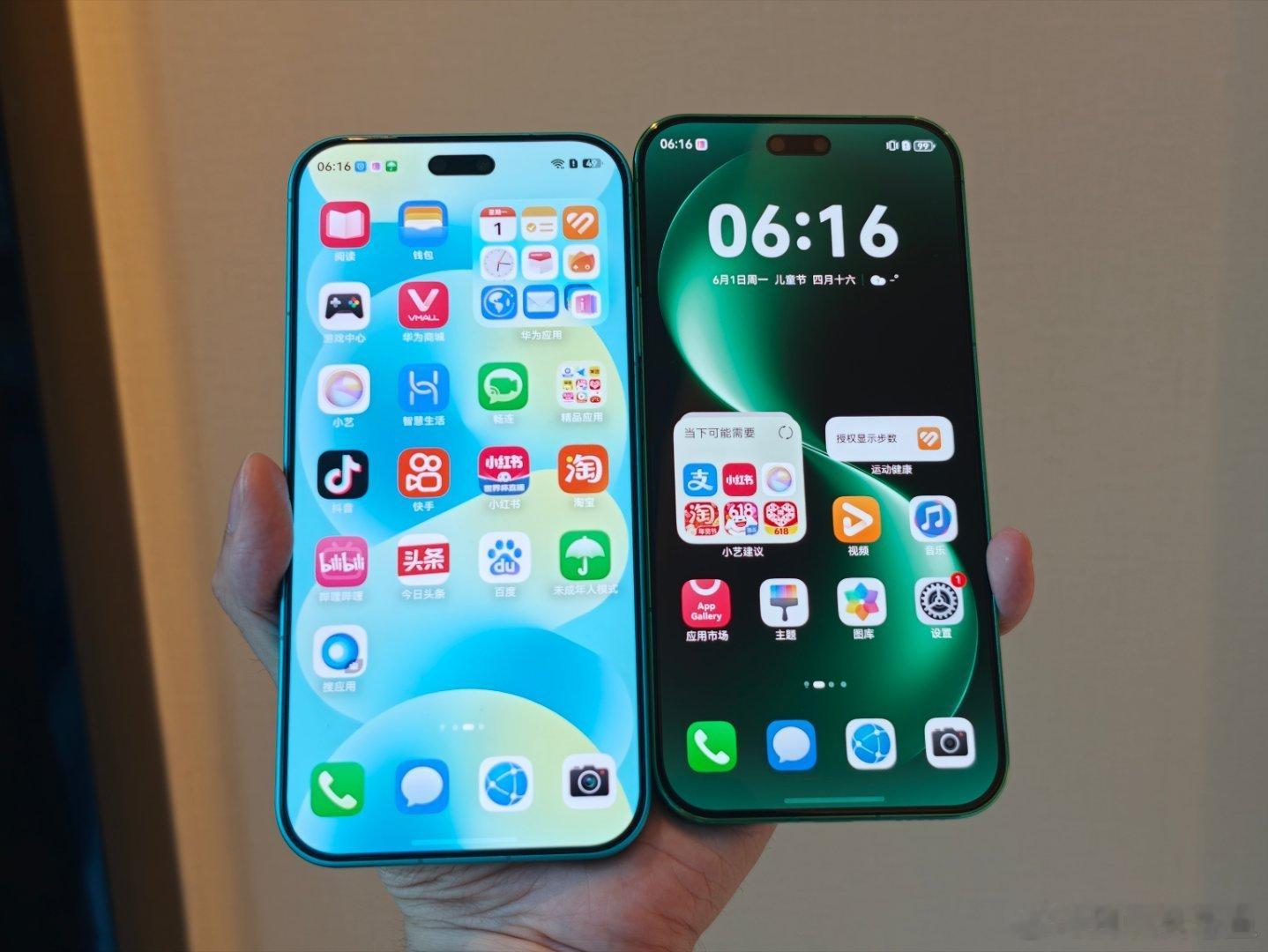 nova16UltraVsnova15Ultra，外观设计还是沿用前