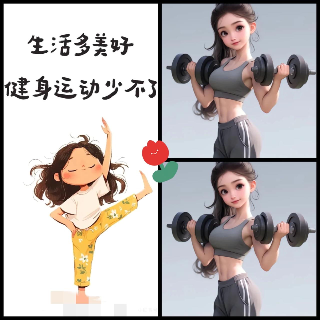 你发现没！长期运动的人，根本不用靠浓妆或者医美，外貌气质就会偷偷“开挂”！