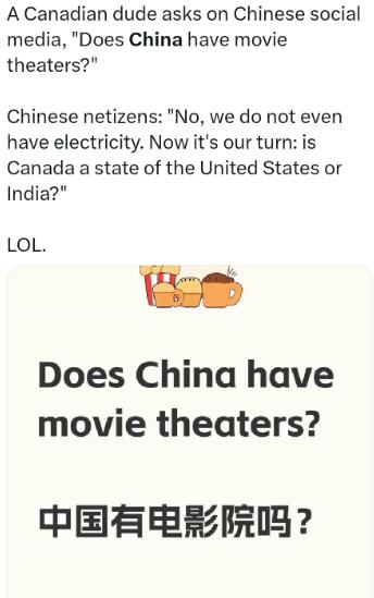 由于幽默感不足，加拿大网友想玩梗结果被中国网友完爆～加拿大有个老兄，幽默感不