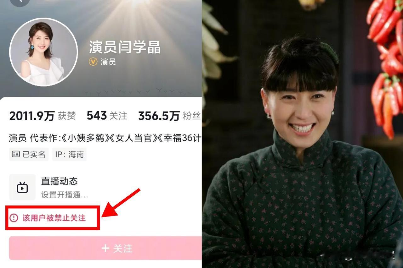 这下好了，国家都出手了，闫学晶这次是真翻不了身了！各大社交平台的账号陆续被