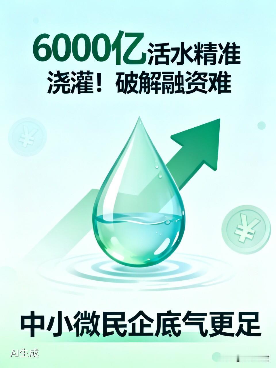 6000亿活水精准浇灌！破解融资难，中小微民企这次底气更足了民营经济有多