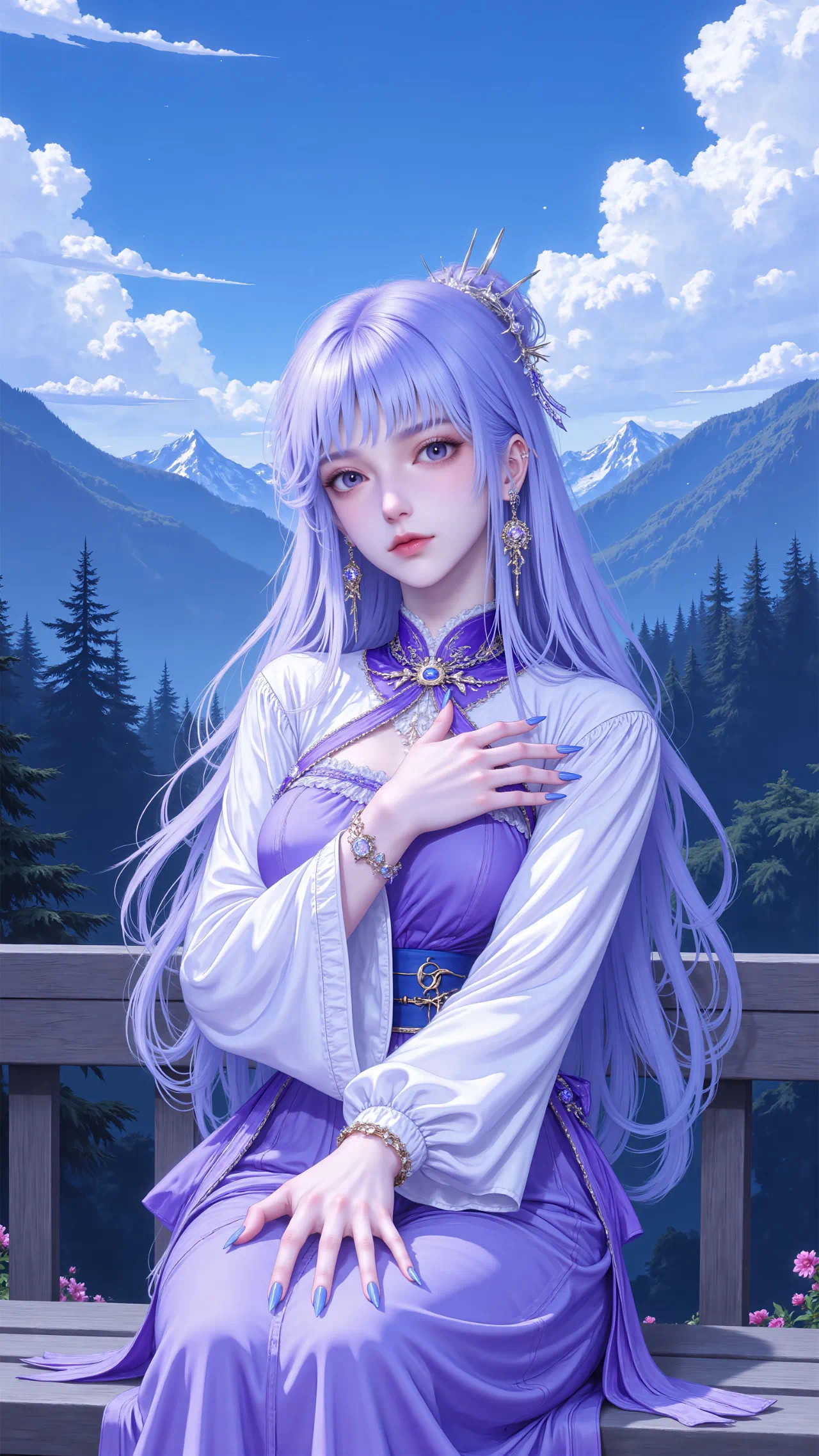 神印王座圣采儿【精致美图】三套衣服三个风格，但都是我最喜欢的风格！国产动漫