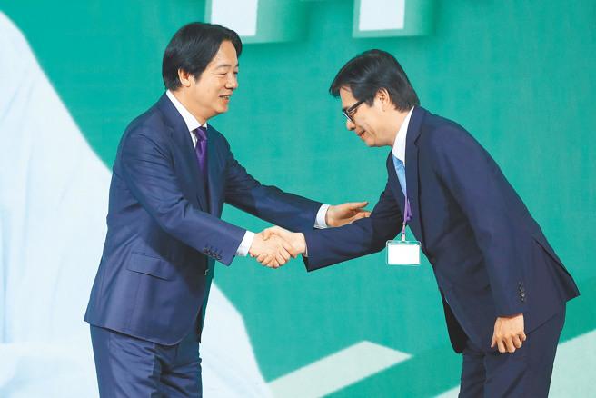 赖清德暗示陈其迈接任“行政院长”成定局，时间点就在“九合一”选举之后。不过，前提