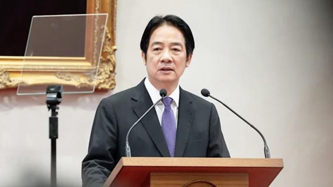 赖清德今（23）日到金门参加所谓"八二三战役纪念活动"，并在致辞中叫嚣："投降的