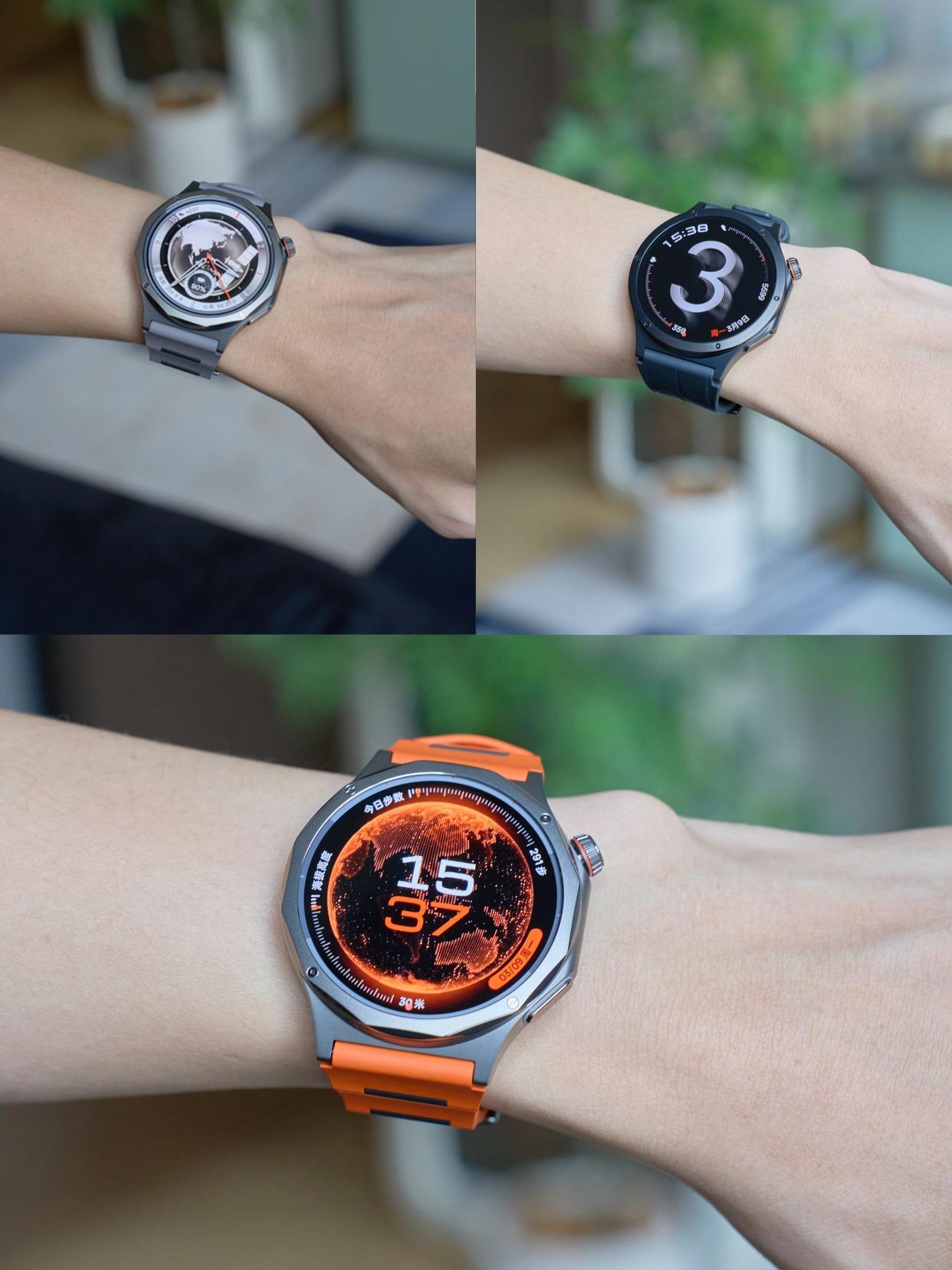极限三选一！OPPOWatchX3三色真机上手提前拿到了OPPOWatc