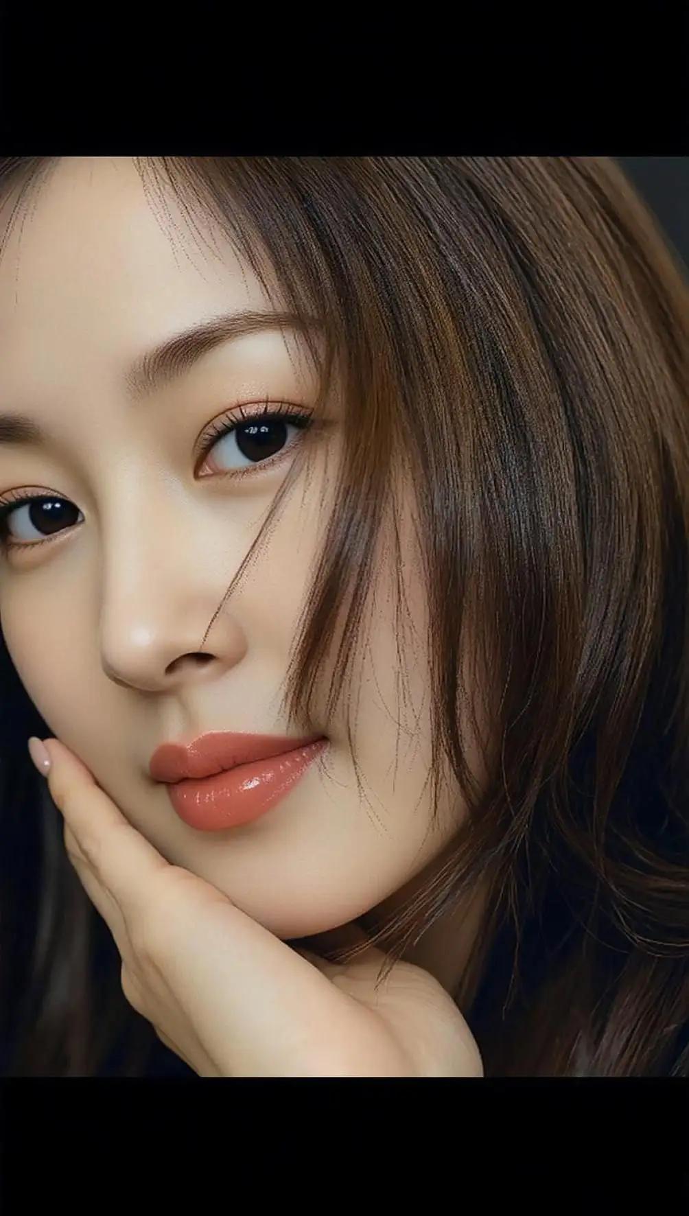 温柔侧颜，优雅动人温婉侧颜岁月静好