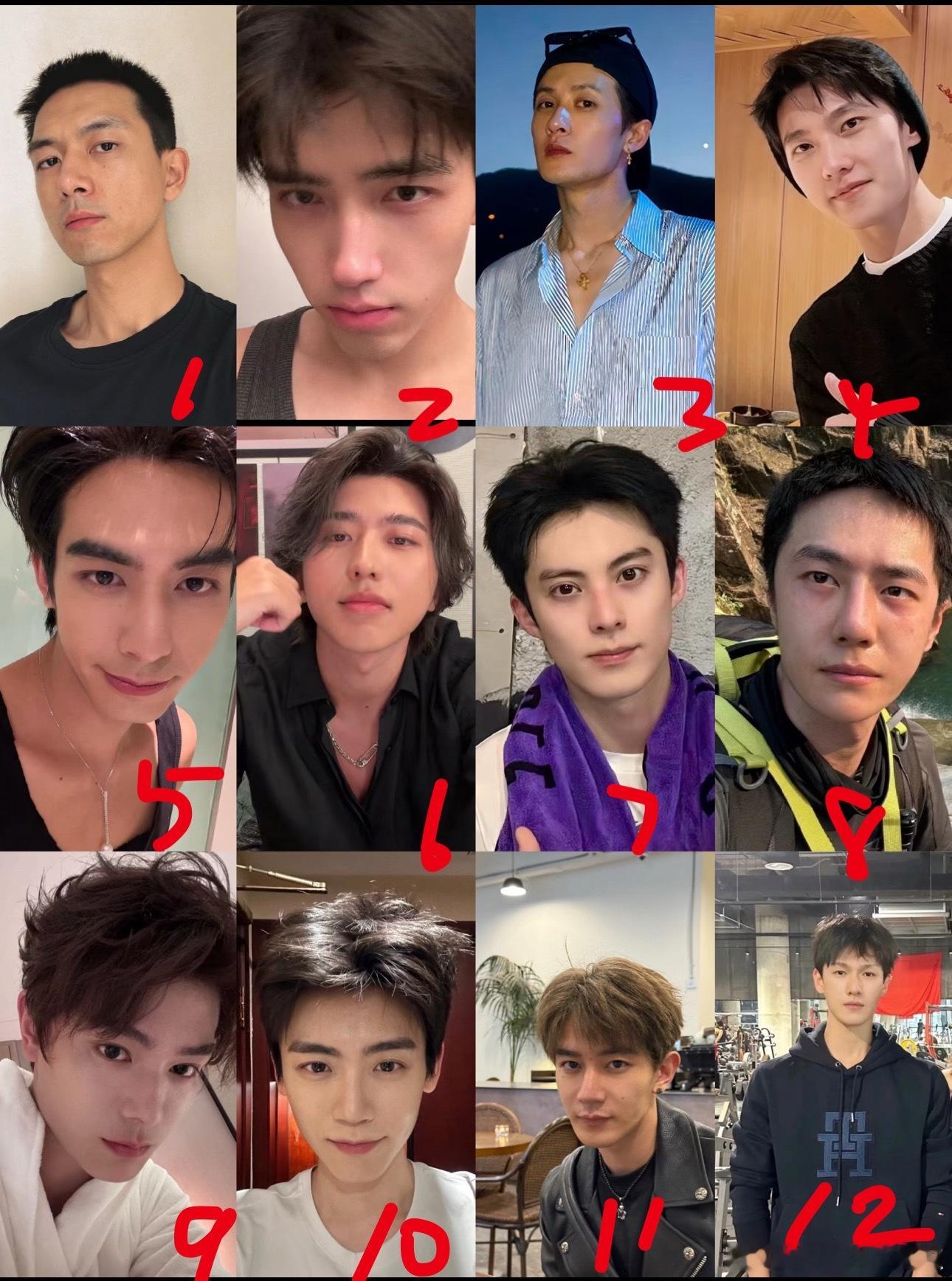 男明星纯素颜状态，哪个帅得最突出？