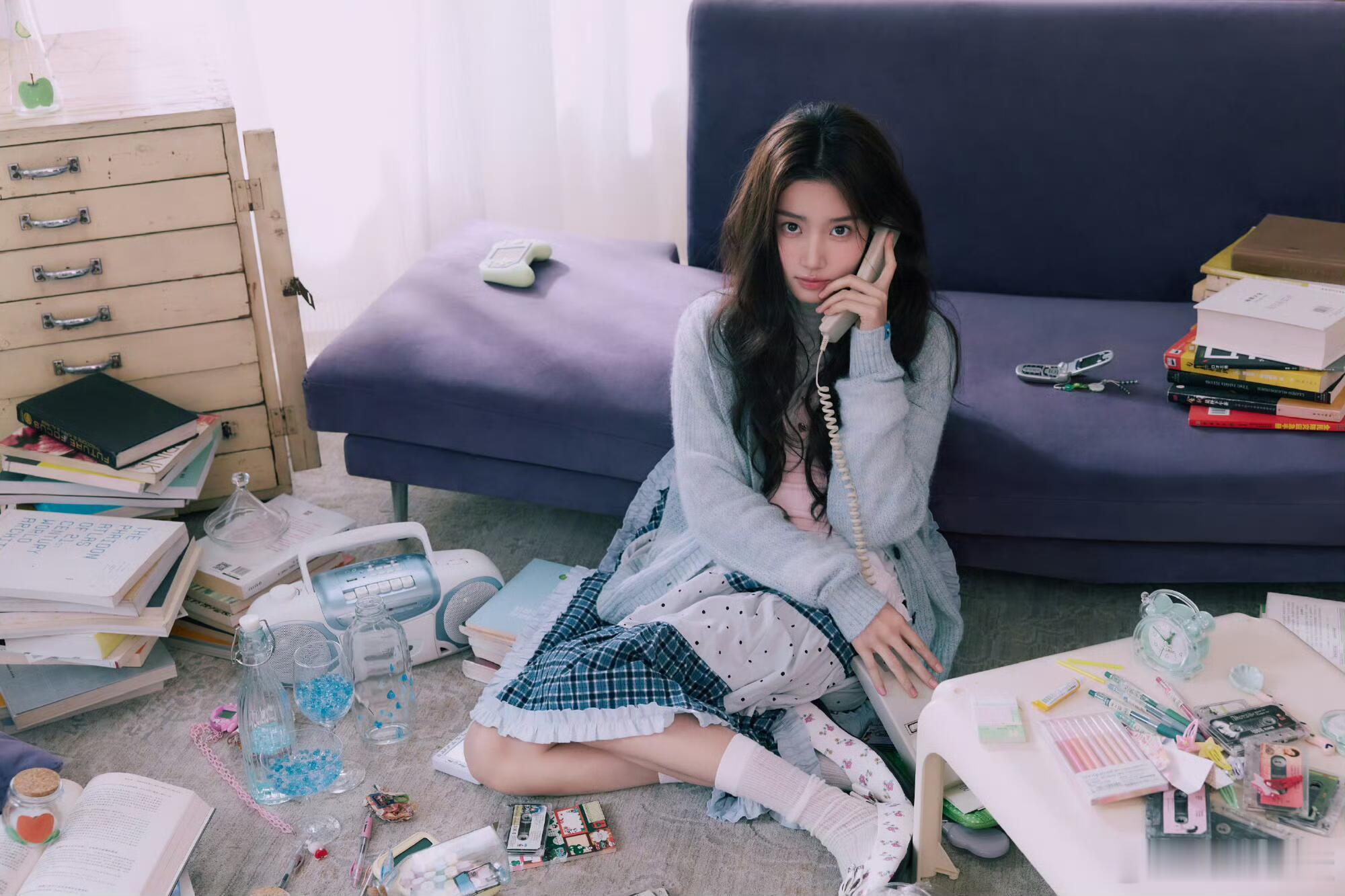 卢昱晓谁还没看过这组萌萌的写真每一张！都！好！萌！卢昱晓～