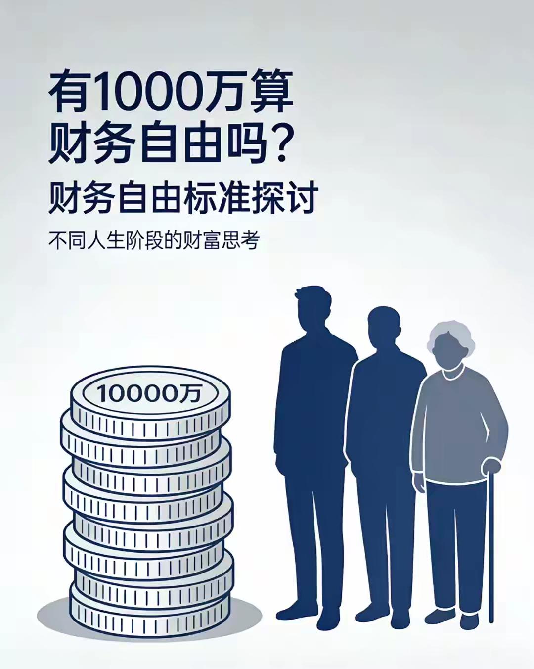 如果我有1000万，真是心满意足了。对绝大多数事情不会孜孜以求，而是随遇而安。不