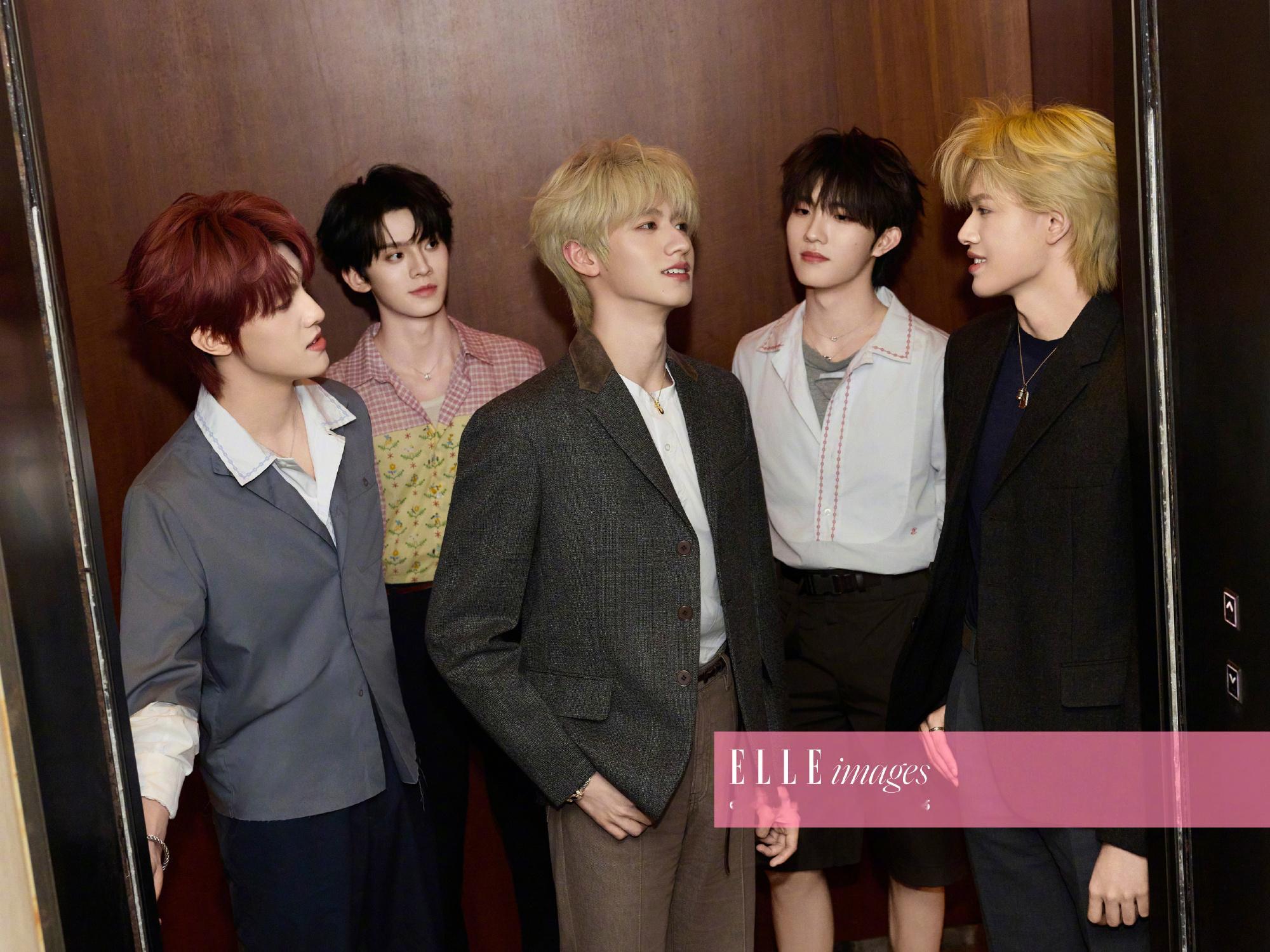 ELLE风尚大典明星造型预热图更新ingTOP登陆少年、檀健次、米卡、张予曦、