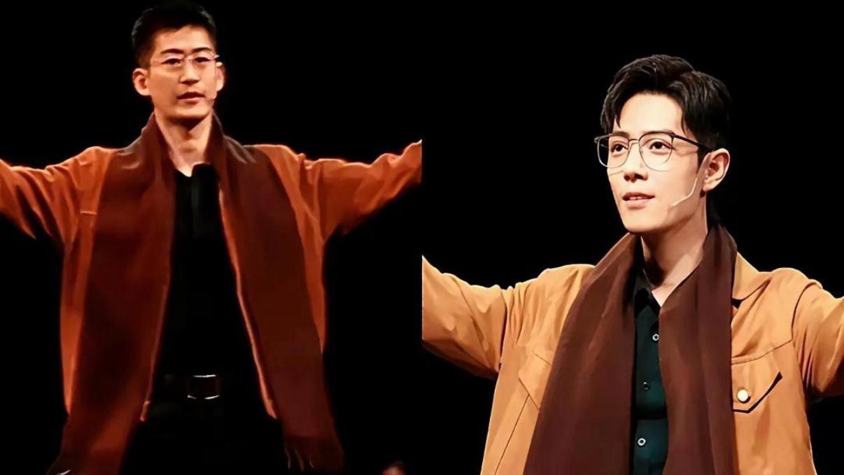 《如梦之梦》的主演换了。肖战因为档期退场，接棒的是张翰。两个人往台上一站，味道