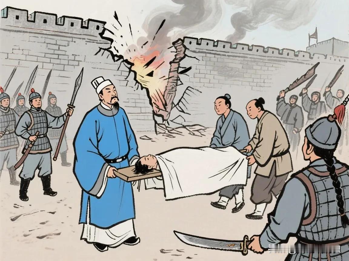 清军攻破广州，活捉了南明绍武帝。大学士苏观生与挚友梁莹相约自杀殉国，却发生了令世