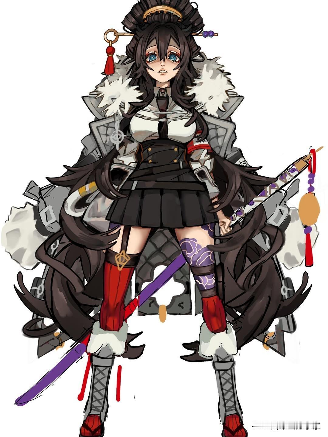 tbhk插画作品一组动漫二次元原画分享家插画动画卡通插画师漫画