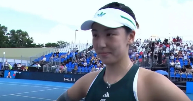 王欣瑜腿伤复发，半决赛惜败回家北京时间，7月25日晚上，WTA250布拉格站，