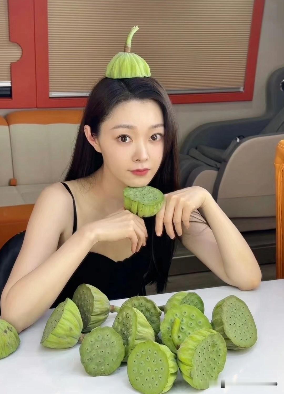 宋轶这组休闲图太可爱了