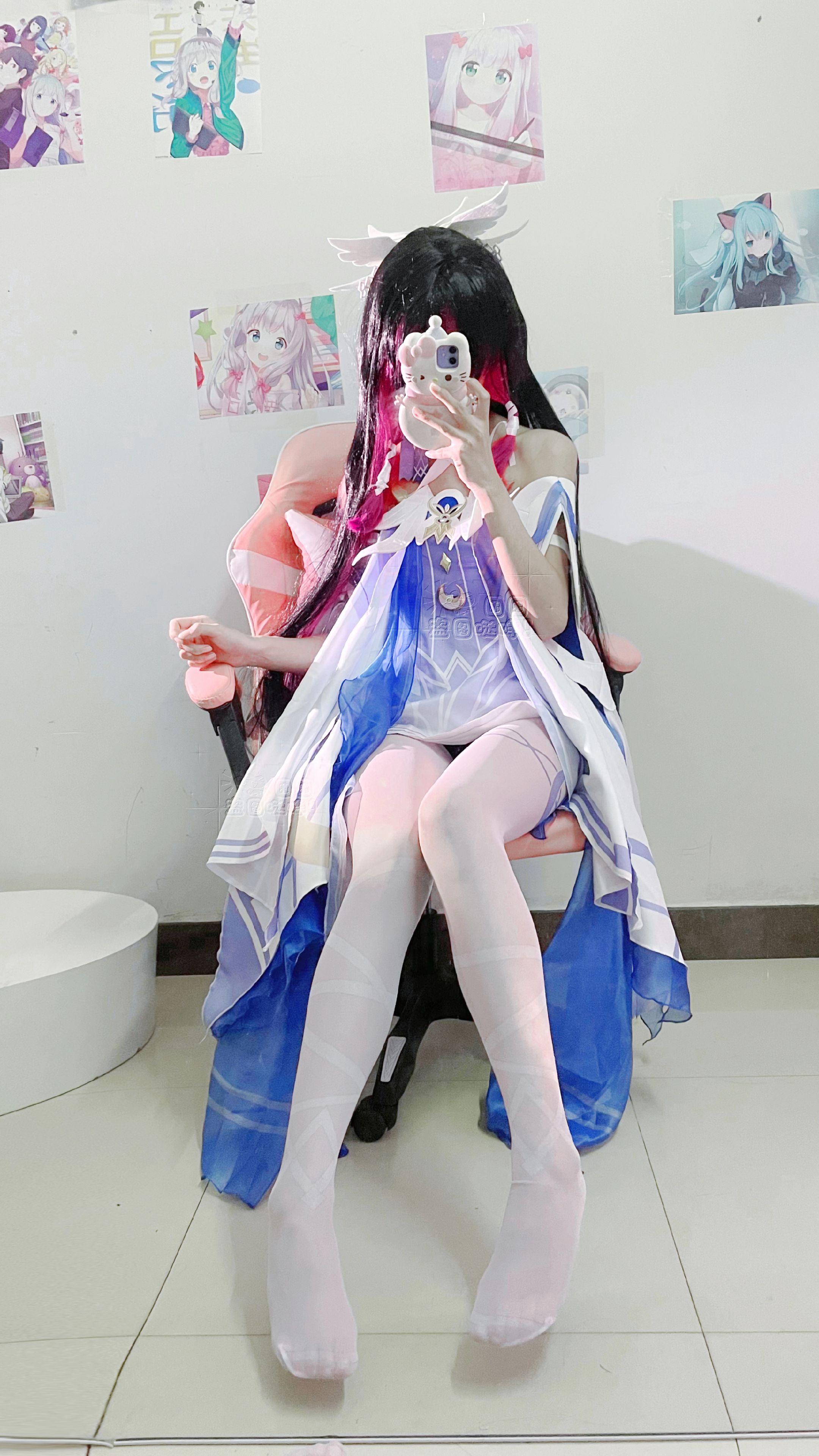 少女哥伦比娅 原神 cos试衣 少女哥伦比娅cos