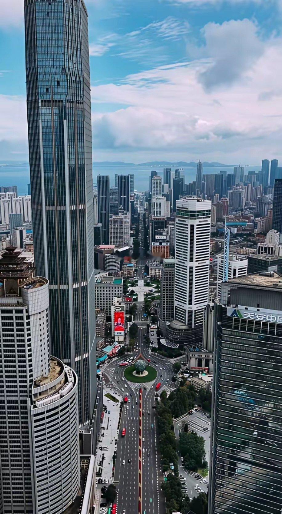 真没想到北方竟然有城建如此壮美的城市，即使放到欧美任何一个国家，也是妥妥的顶级城