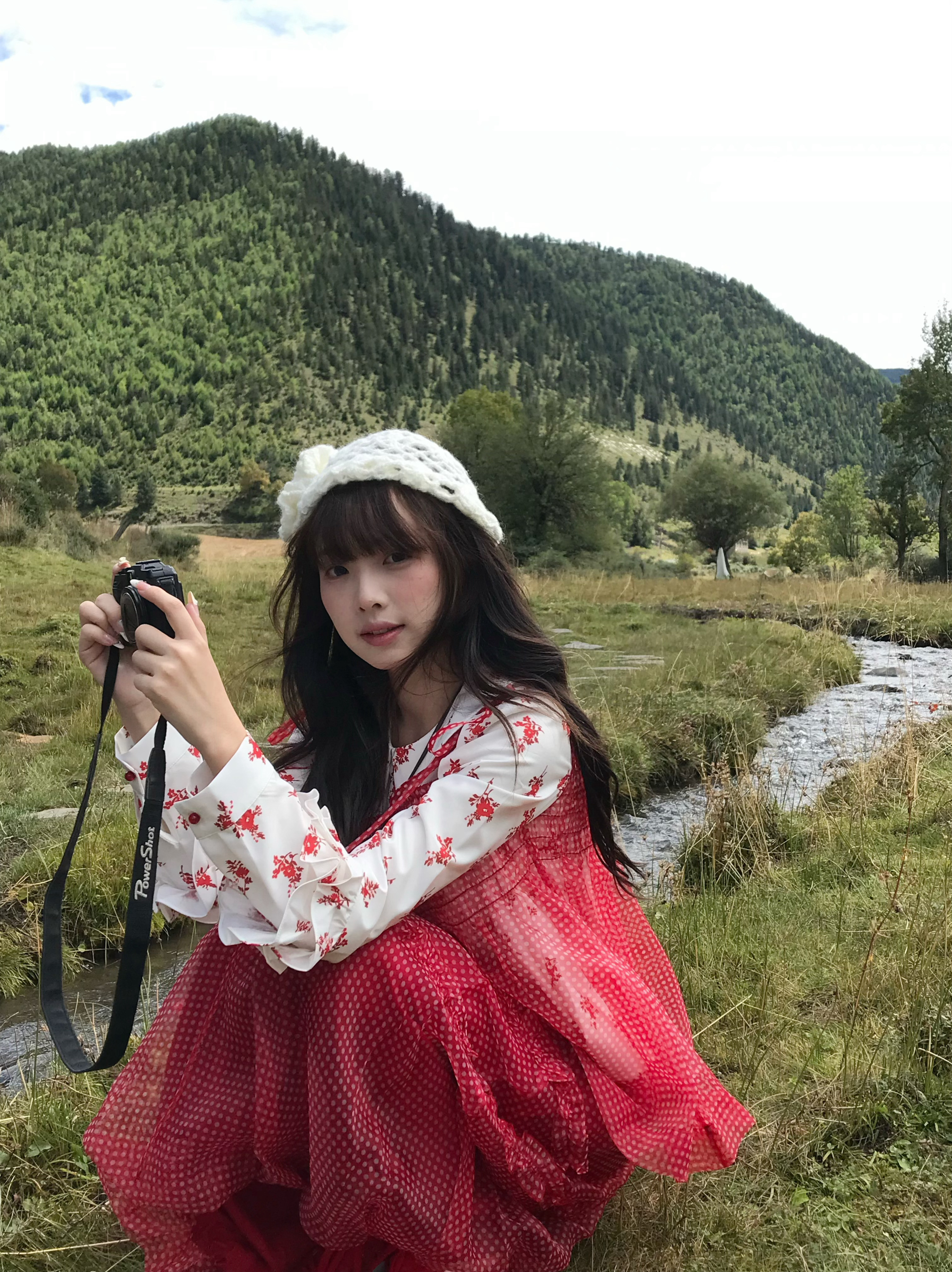 藏进朦胧绿色迷雾里🌬️​​​