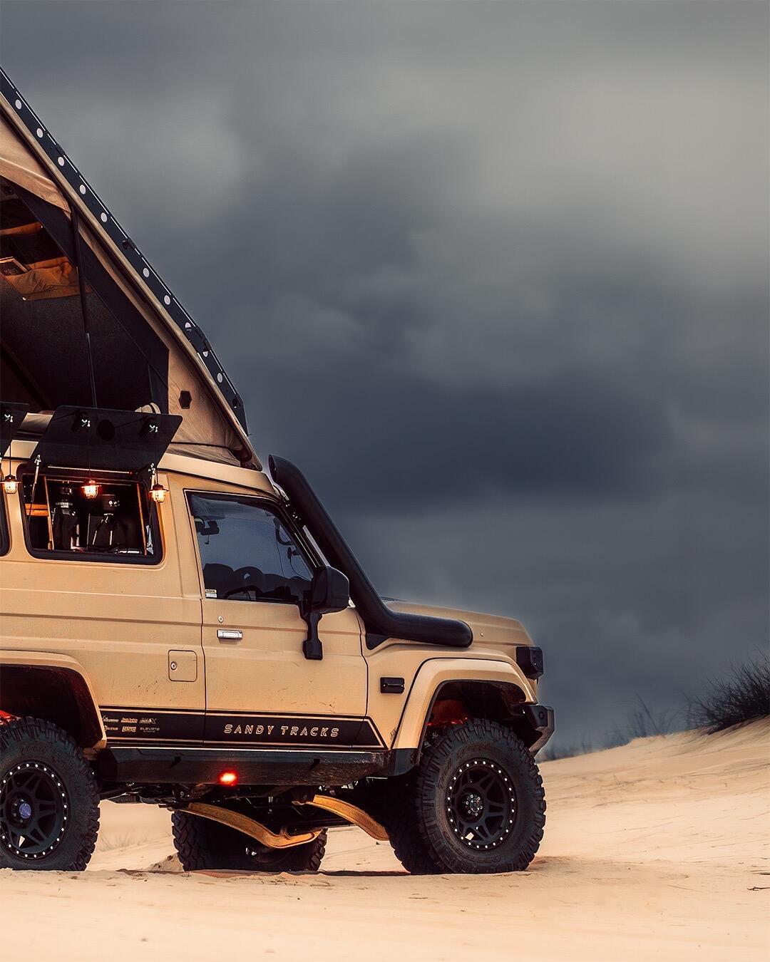 LC78露营车，太有派了越野车