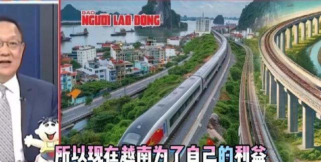 台湾学者感叹：“越南为了自身利益，连国防都顾不上了，反正就是要接轨，越南的火车能