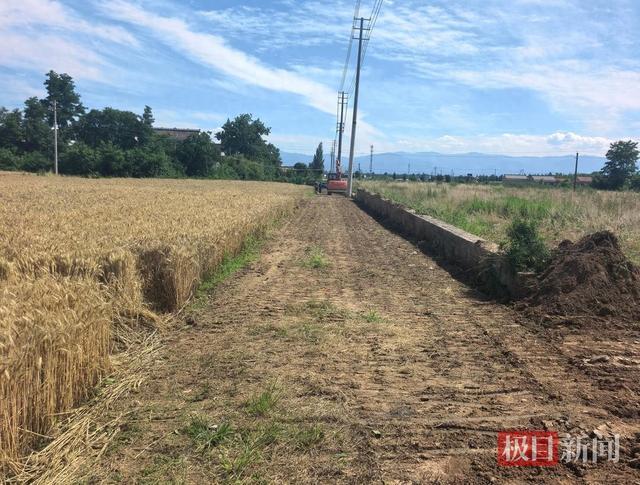 【宝鸡城关镇回应“农田道路受损封堵影响收麦”：即将修整完毕，另一条路已疏通】6