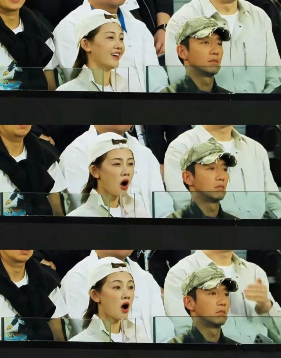 郑恺晒出观看澳网比赛的vlog，老婆苗苗结尾短暂出镜，结果有网友追问“这女人是谁