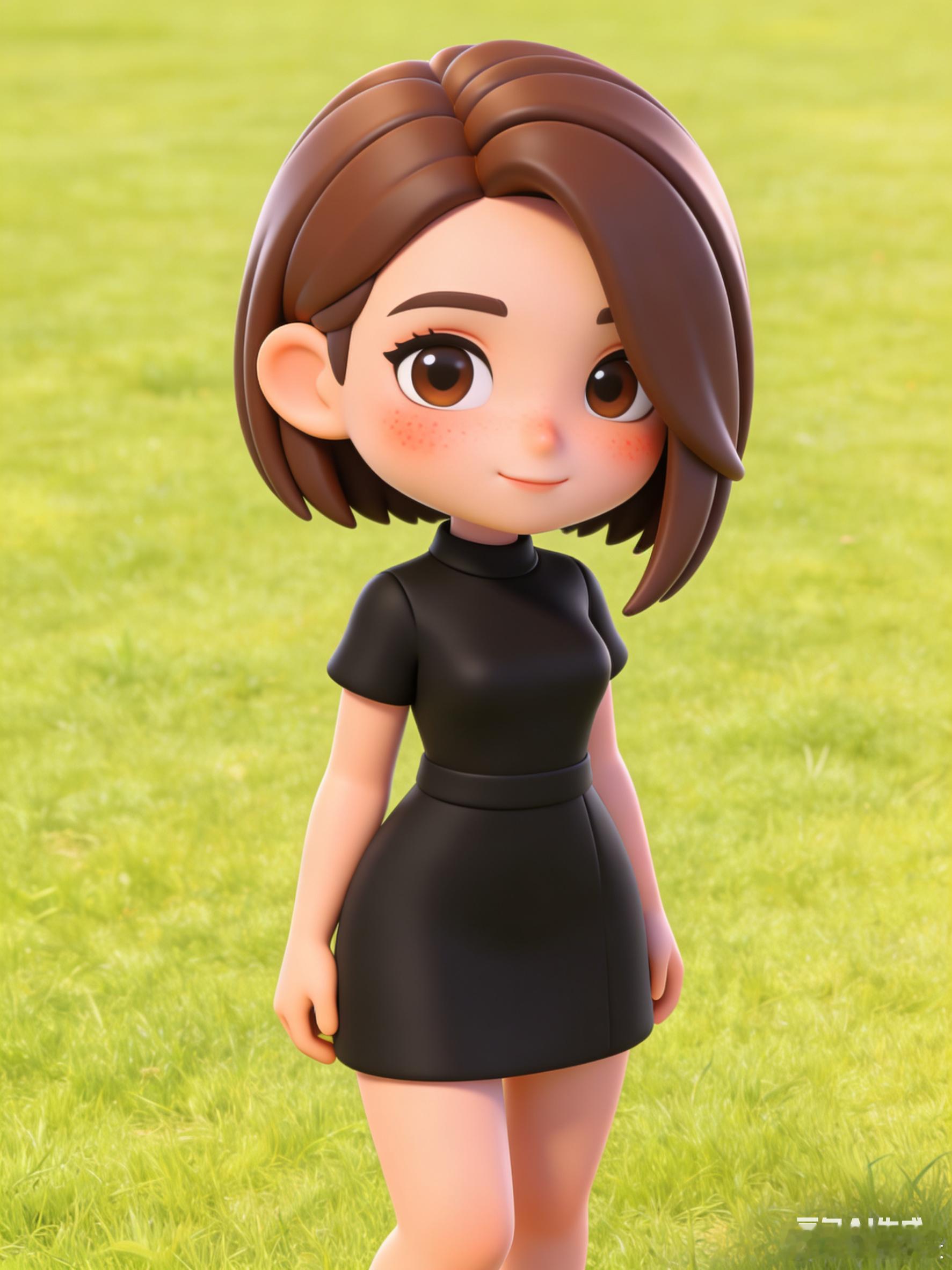 让豆包和千问分别给自己画个全身像。豆包把自己画成卡通女性，千问把自己画成西装男