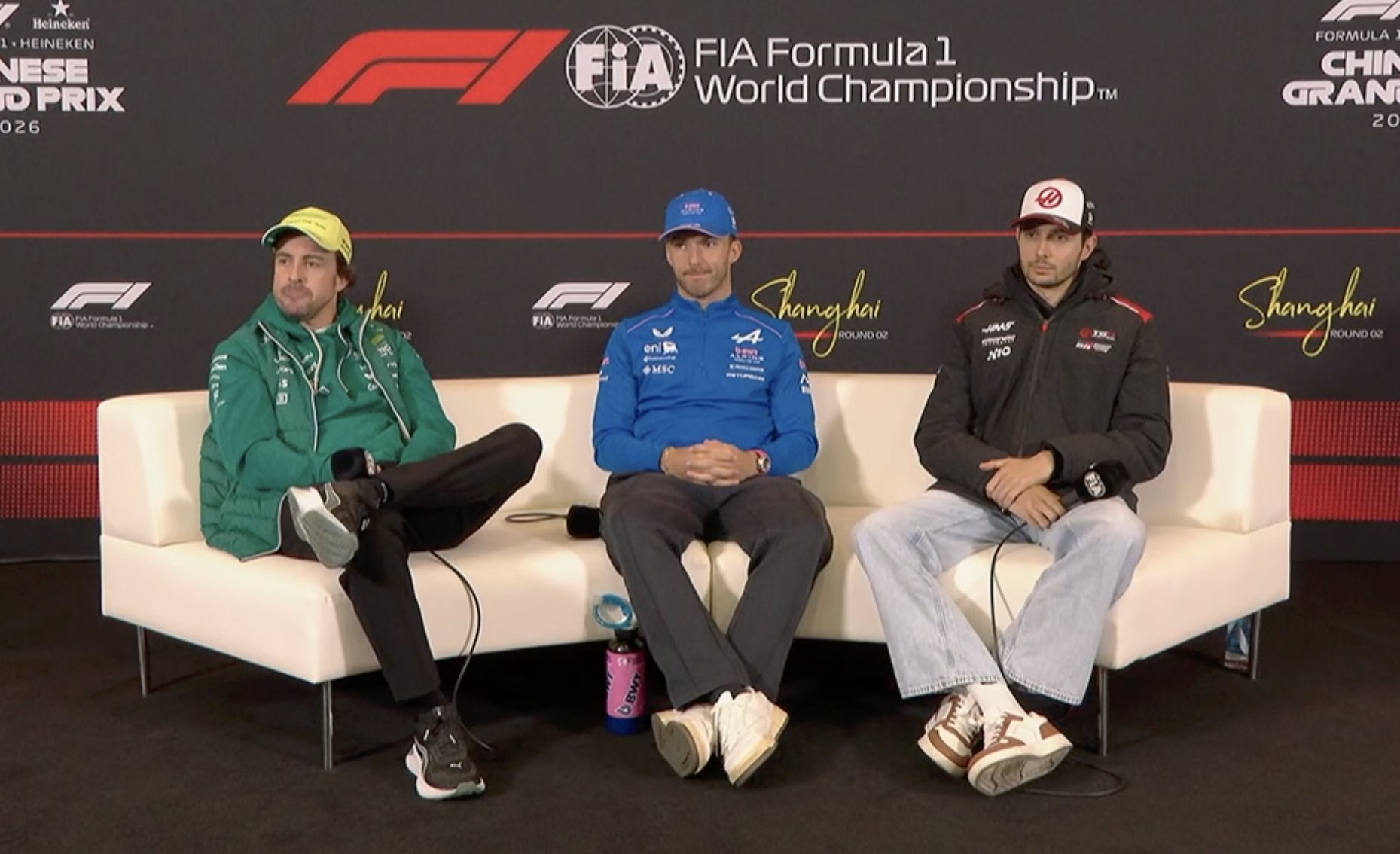 我和他曾经是队友，我和他曾经也是队友，我们俩之间没做过队友F1赛车2026F1中