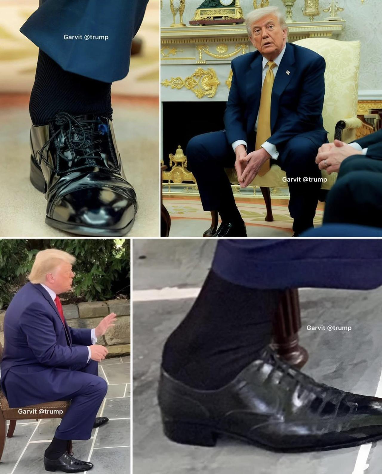 美国MAGA最新的流行鸡汤：特朗普每天自己擦皮鞋！现在美国网络上的MAGA派，在