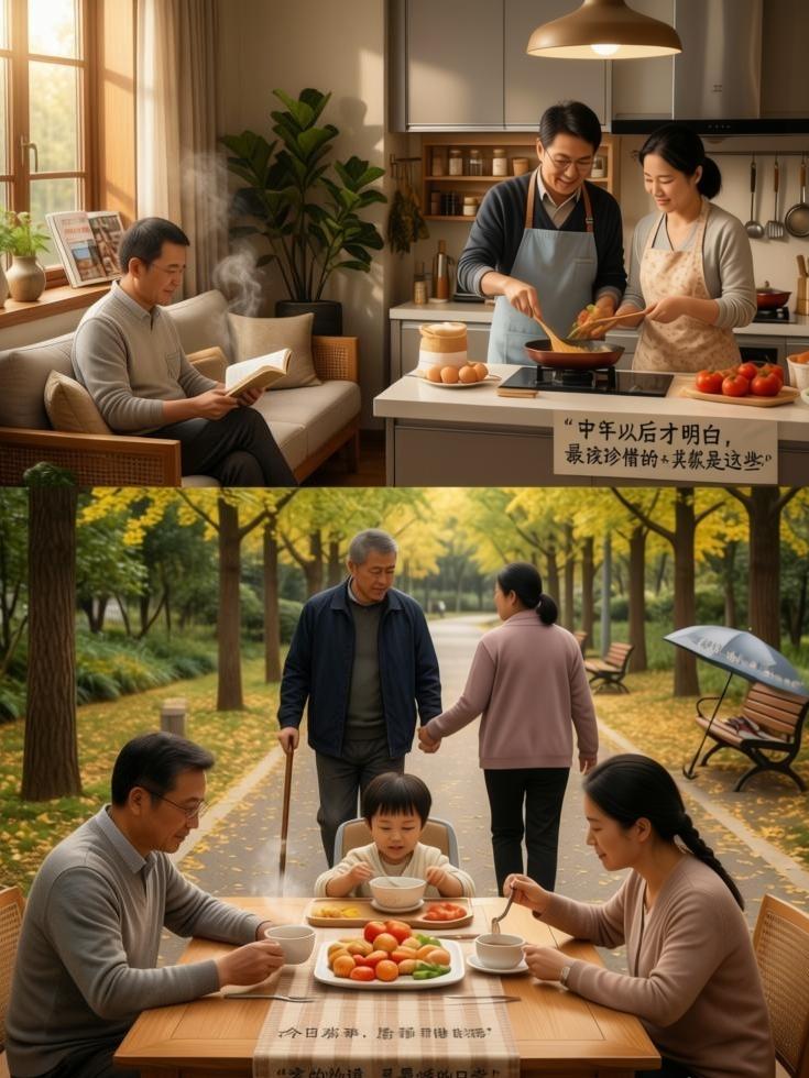 中年以后才懂：人到半生，最该珍惜的，从来不是名利不知从什么时候开始，照镜子