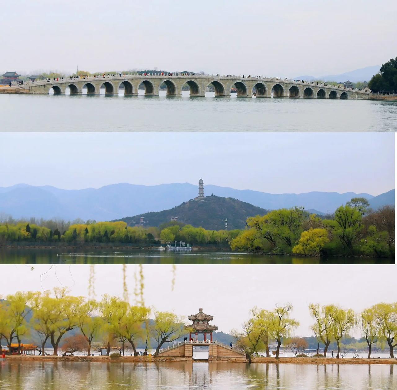 秋日北京游，来皇家园林颐和园攻略！北京颐和园美景推荐：1、十七孔桥、画中游