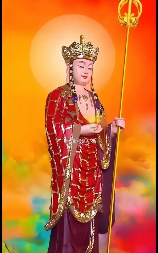 希望地藏王菩萨能守护父母。愿天下父母身体健健康康，远离灾祸与厄运。让父母福气、寿