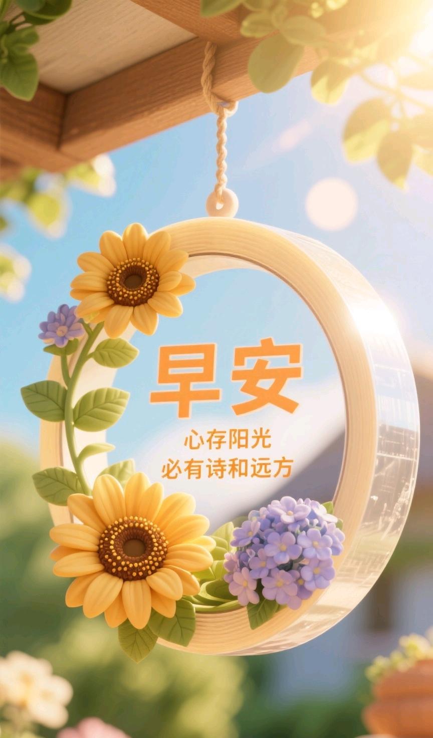 晨光漫过窗棂，把温柔洒向每一位陪伴的你✨感恩粉丝与友友们的偏爱，是你们的每一份