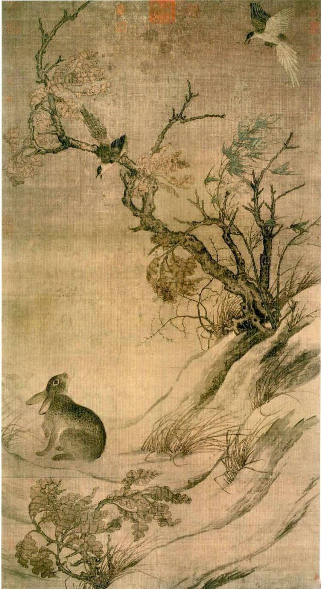 1962年，一位专家拿15倍放大镜，检查一幅2米长的无名氏古画，突然，他在画右侧