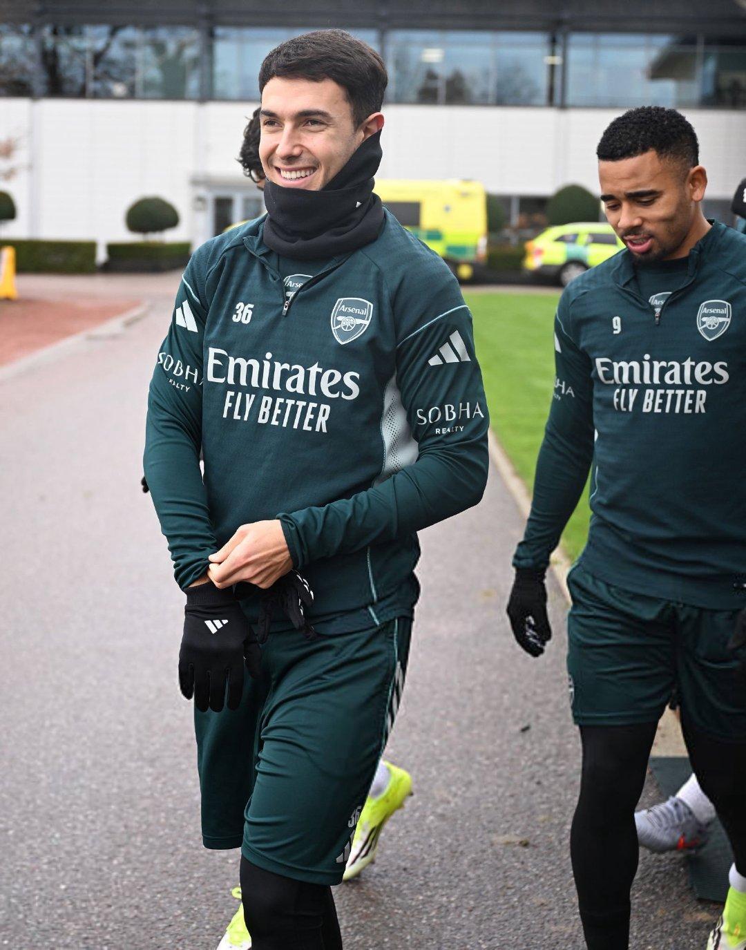 训练备战与曼联的比赛！阿森纳vs曼联英超联赛阿森纳