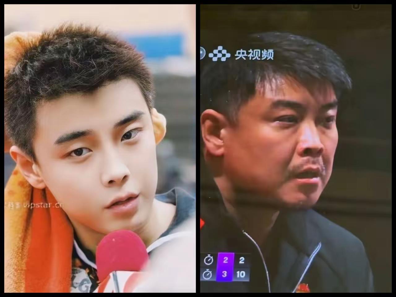 王皓自担任教练后，衰老的速度明显加快。有网友调侃道，王皓一上班就尽显老态，一