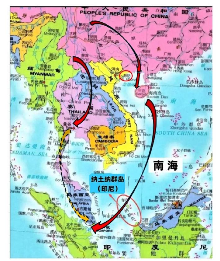 6月14日报道，平陆运河即将通航，越南也渐渐主动脱离了和中国深度绑定的经济合作节