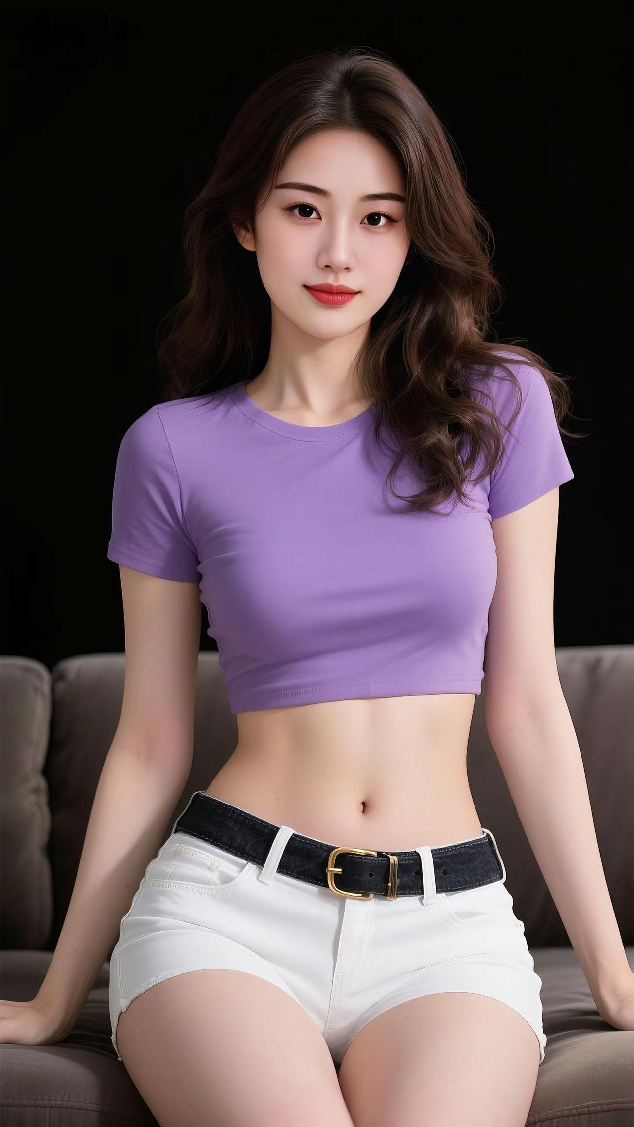 紫白配也太戳我了💜街拍穿搭温柔风穿搭