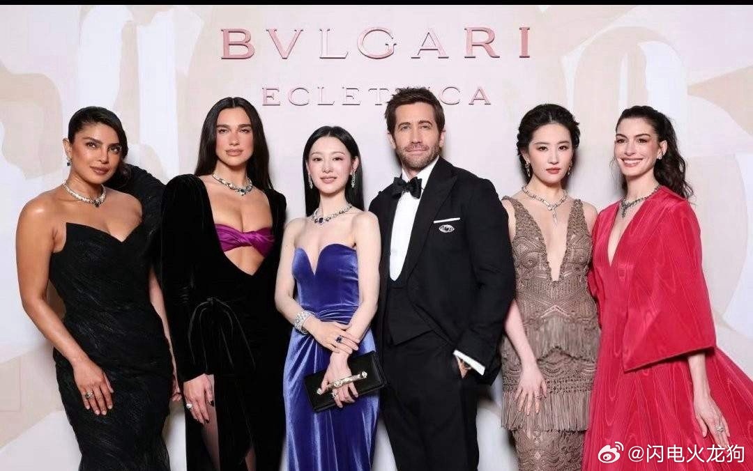 刘亦菲靠边站，韩国大使抢C？宝格丽这波操作真的把“双标”写在脸上了！米兰高珠晚宴