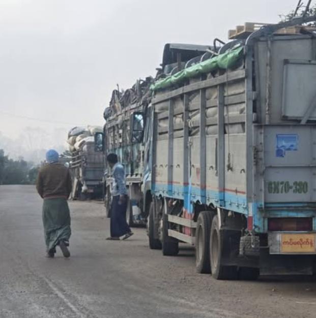 果敢同盟军地盘被持续封锁！位于昔卜镇的昔卜大桥，已经封锁多日了，暂未开放。另