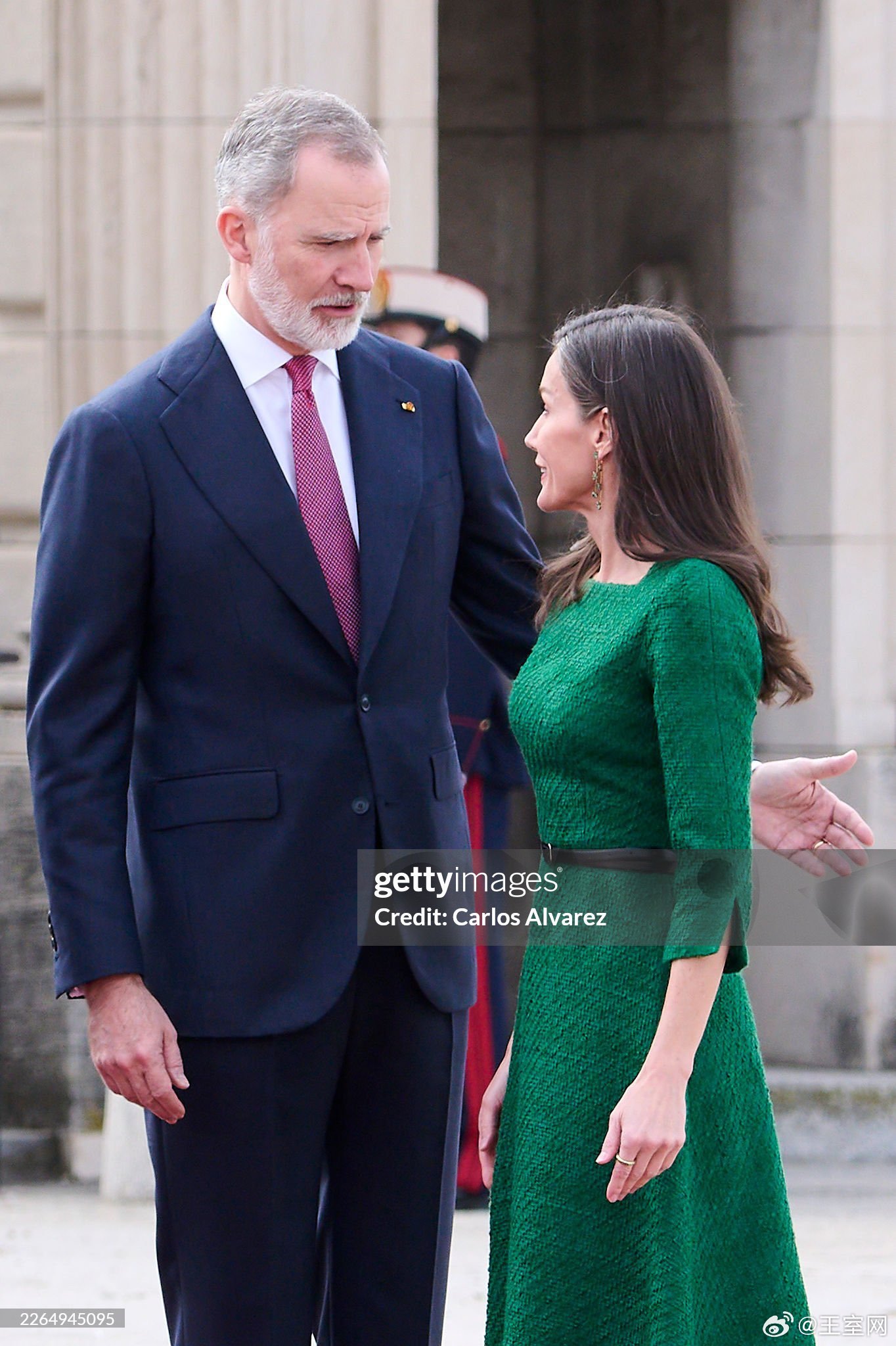莱蒂齐亚王后和她的庞然大物老公
