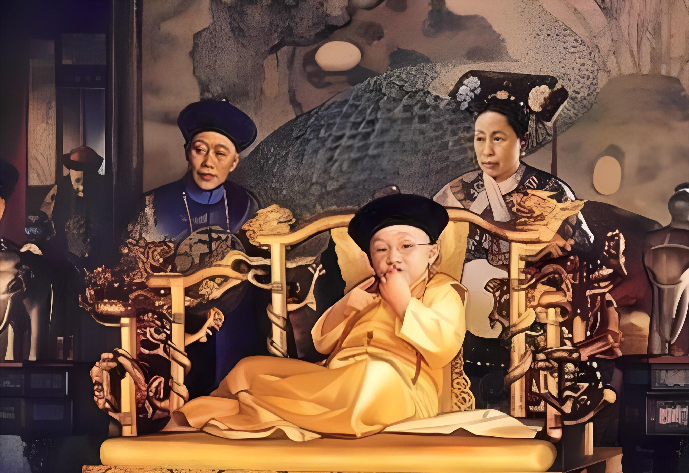 慈禧因同治帝无子崩溃大哭，清朝皇帝无子魔咒延续。紫禁城内，深夜的哭声令人