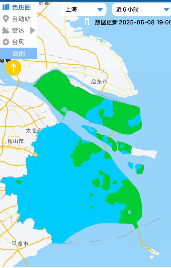 今年从4月1日起到昨天，上海的总降雨量还不到30毫米，天气一直比较干燥。谁能想到