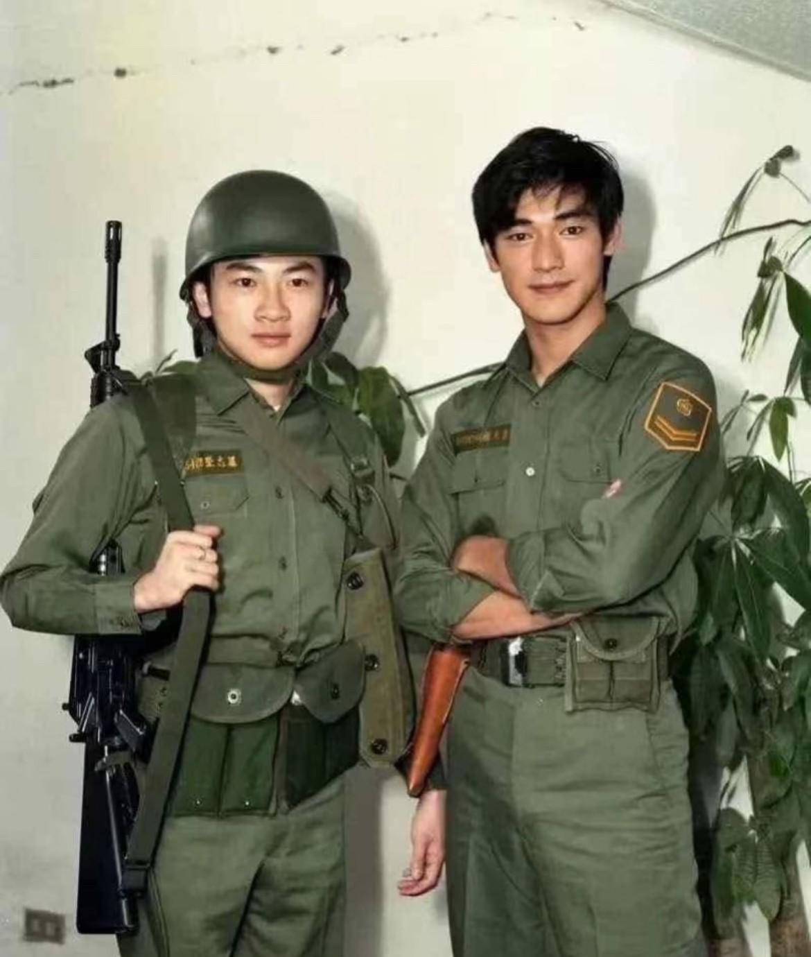 1996年，台北，蘇有朋和金城武，两个都那么帅！巅峰状态的金城武是亚洲男