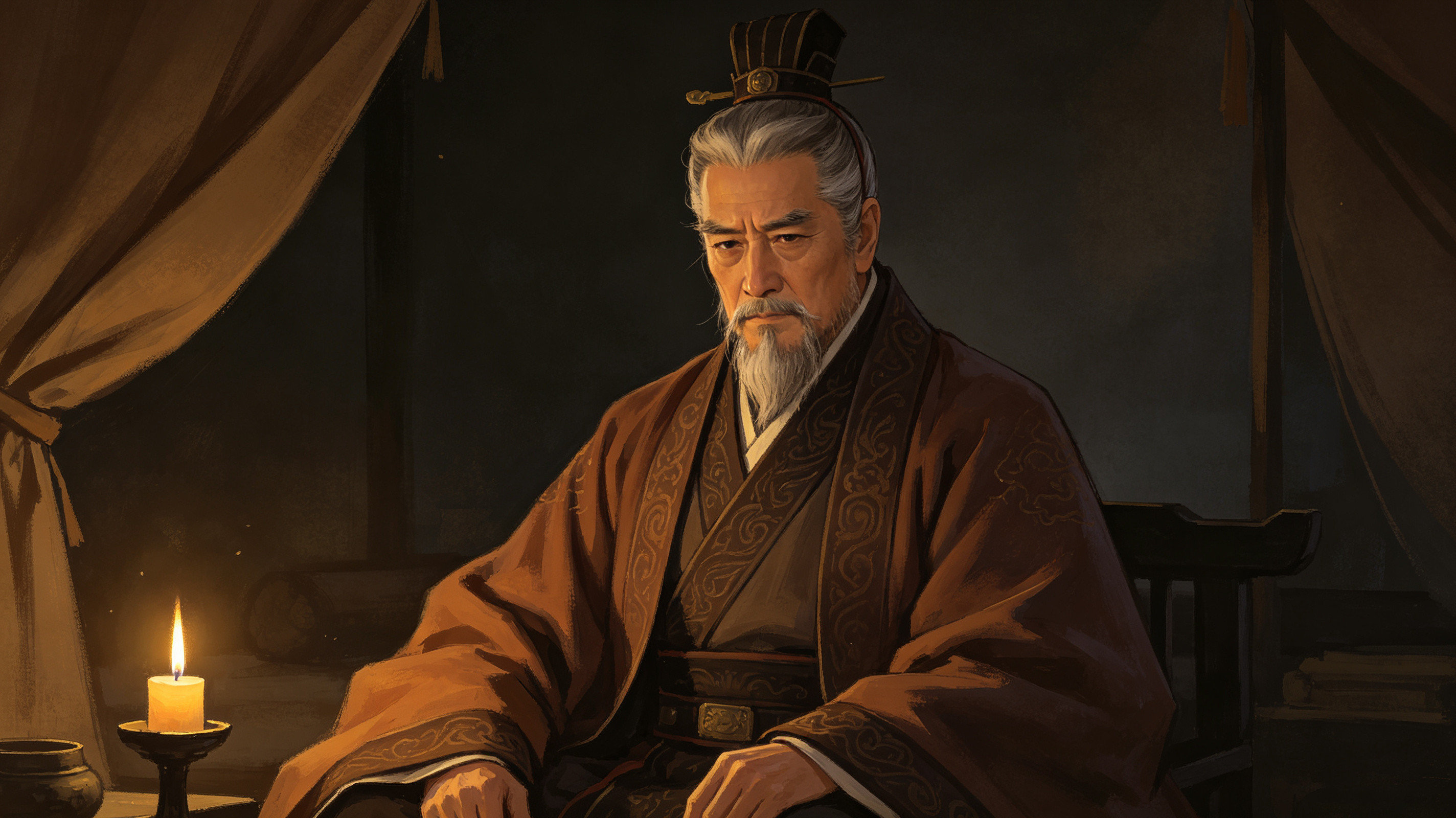 三国里最能熬的狠人，不是曹操，也不是诸葛亮。而是司马懿。曹操在世的时候，他收敛锋芒，低调隐忍；曹丕在